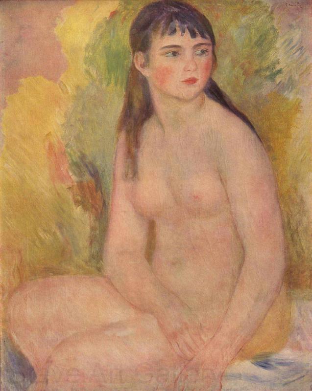 Pierre-Auguste Renoir Weiblicher Akt